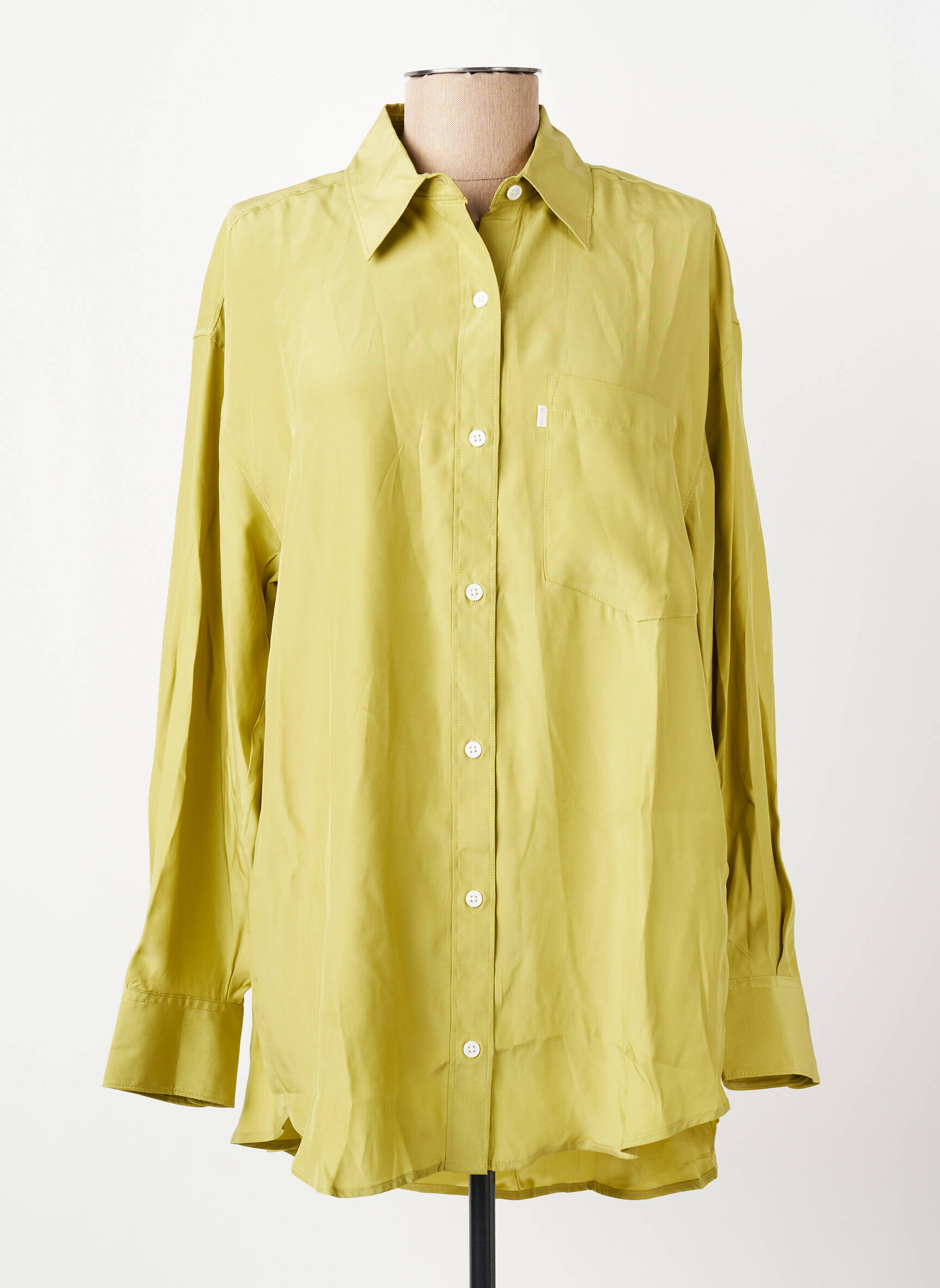 Cămașă cu mâneci lungi verde LEVI'S femeie