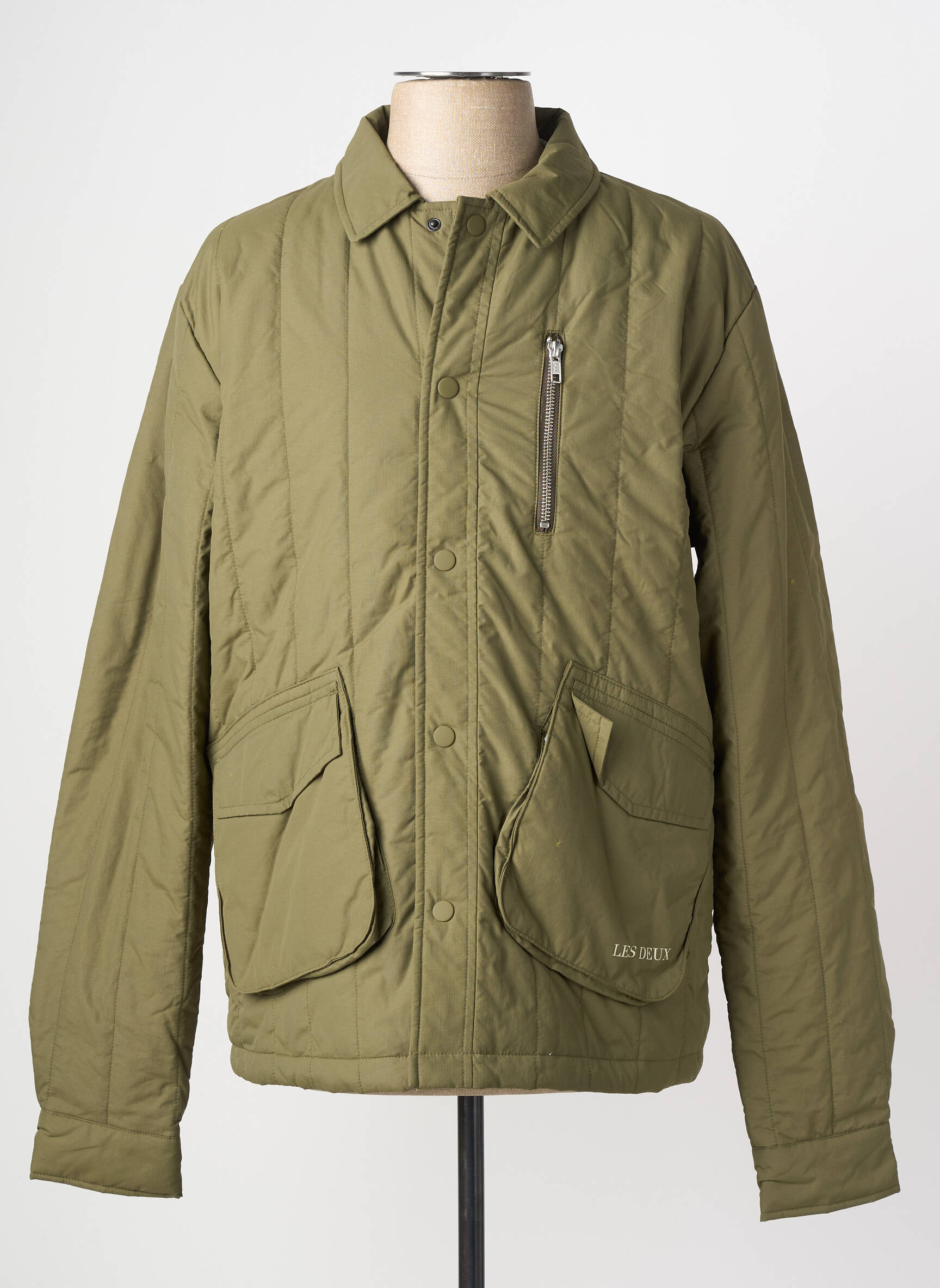 Parka verde LES DEUX bărbat