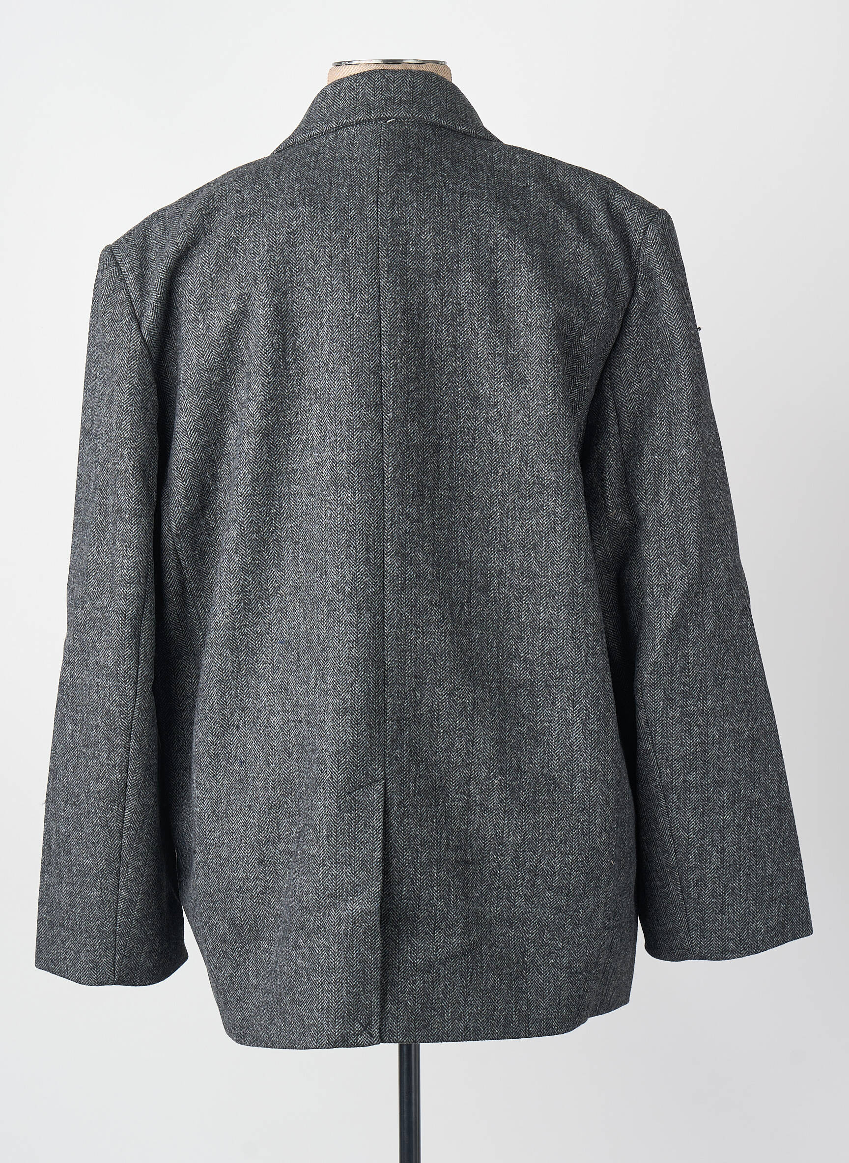 Palton lung gri GINA TRICOT femeie