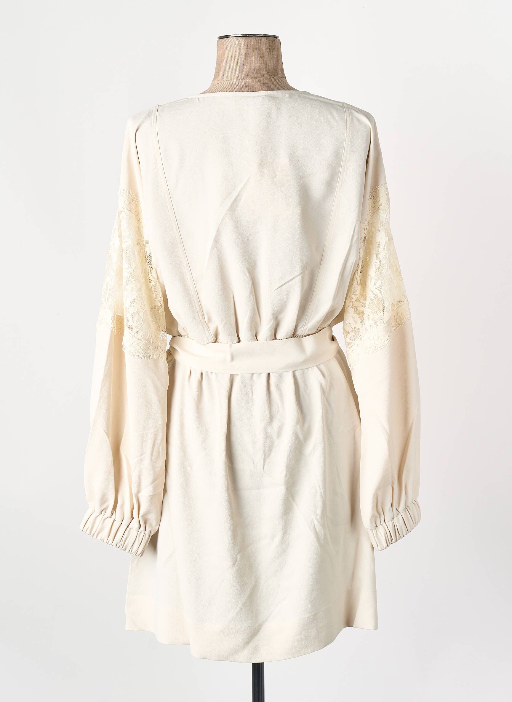 Rochie midi bej TWINSET femeie