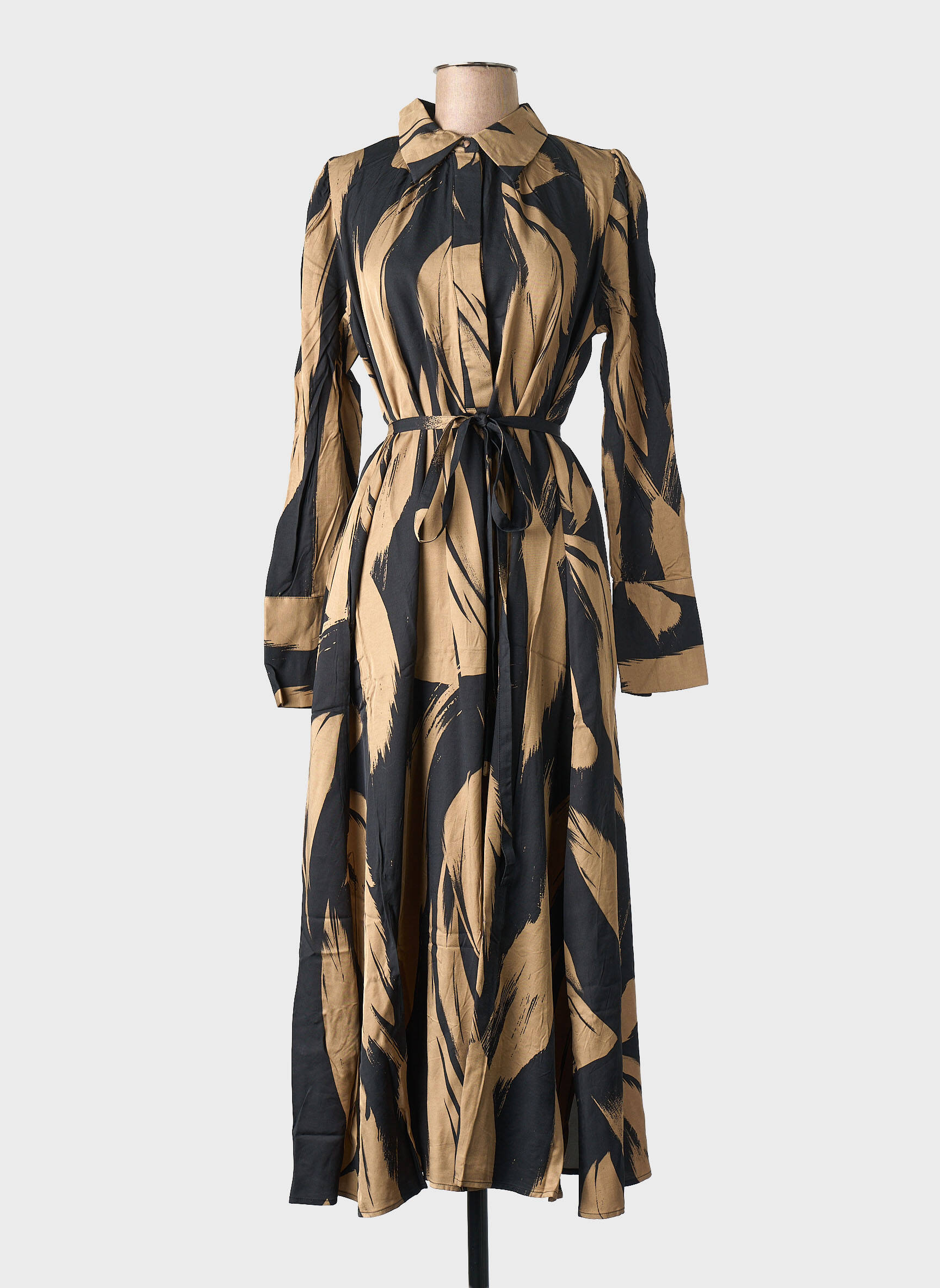 Rochie lungă negru VILA femeie