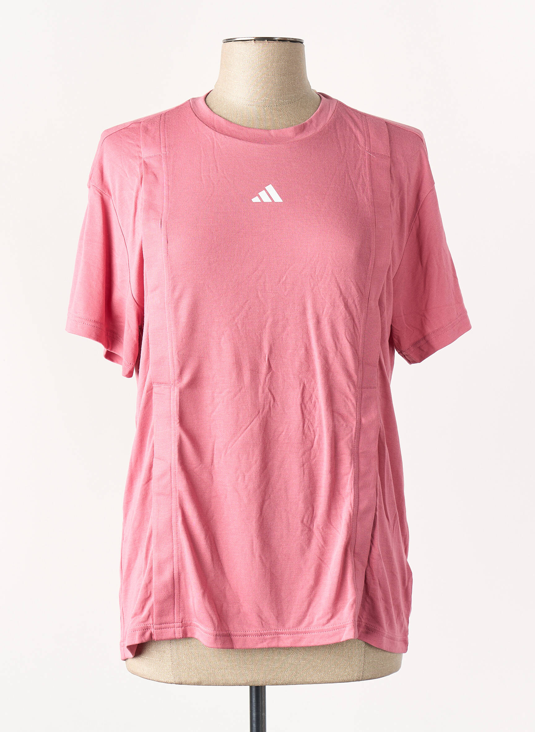 Tricou / top maternitate roz ADIDAS femeie