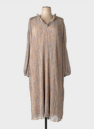 Rochie midi maro EVOKED VILA femeie