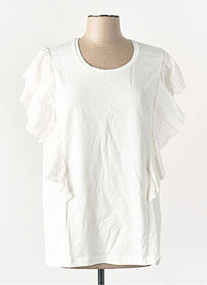 Tricou alb PERSONA BY MARINA RINALDI femeie