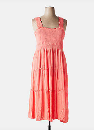 Rochie midi portocalie VERO MODA femeie