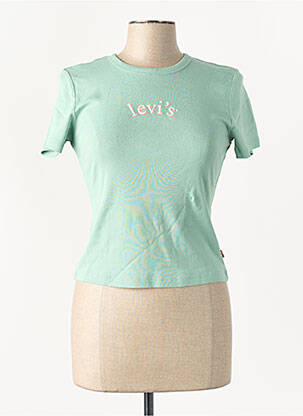 Tricou verde LEVI'S femeie
