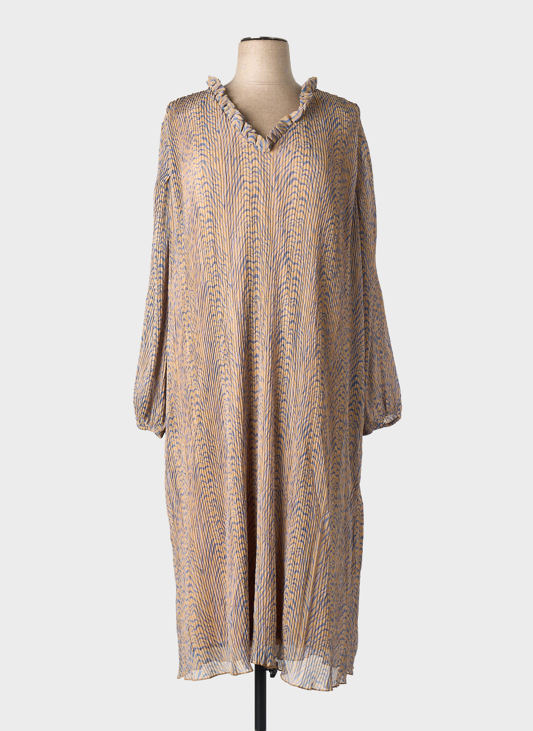 Rochie midi maro EVOKED VILA femeie