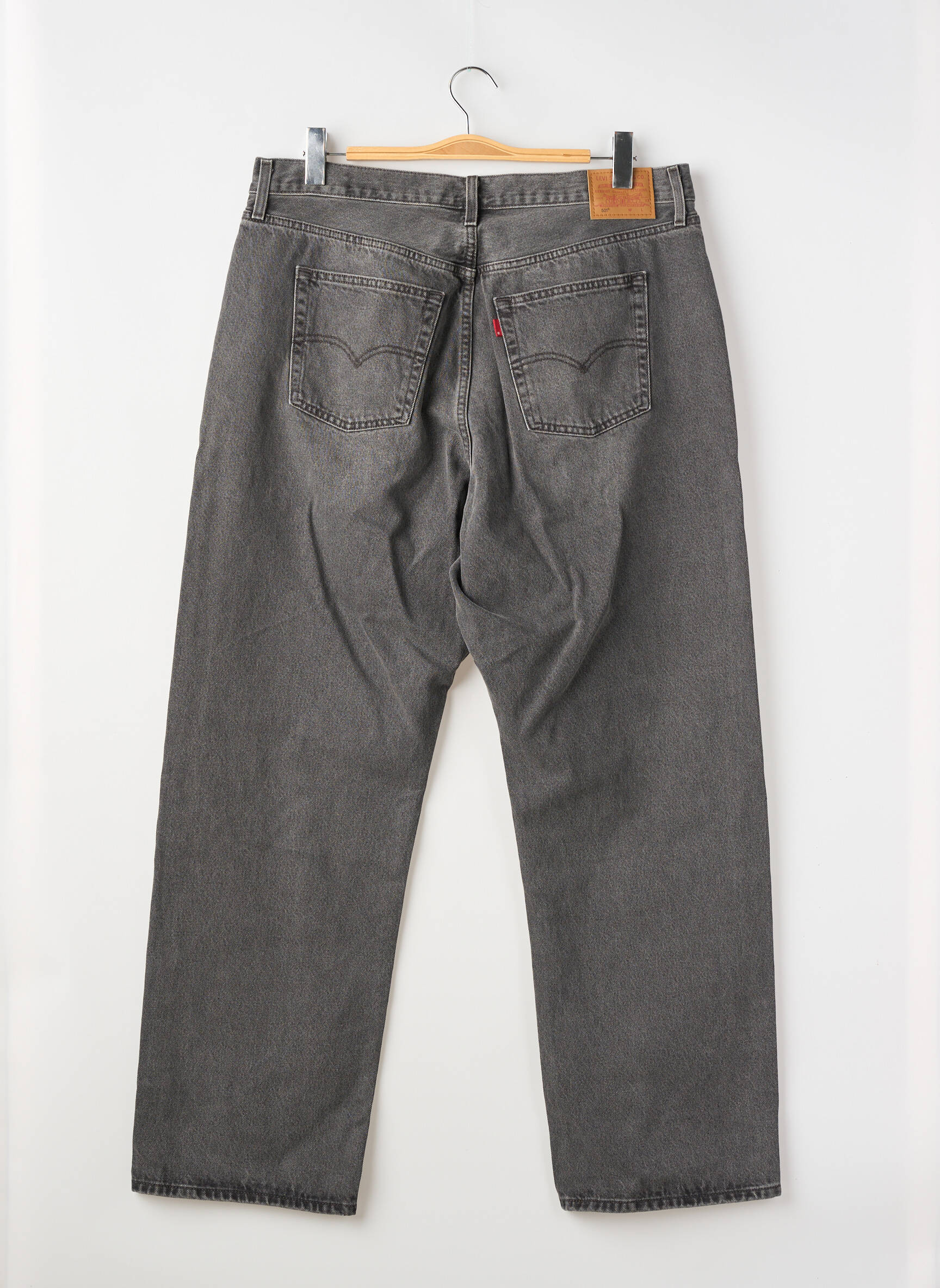 Blugi cu croială dreaptă negru LEVI'S femeie