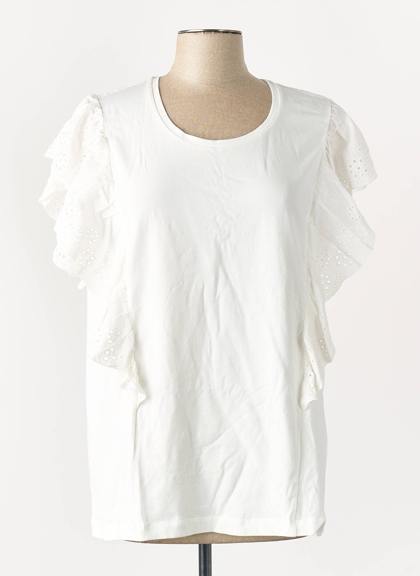 Tricou alb PERSONA BY MARINA RINALDI femeie