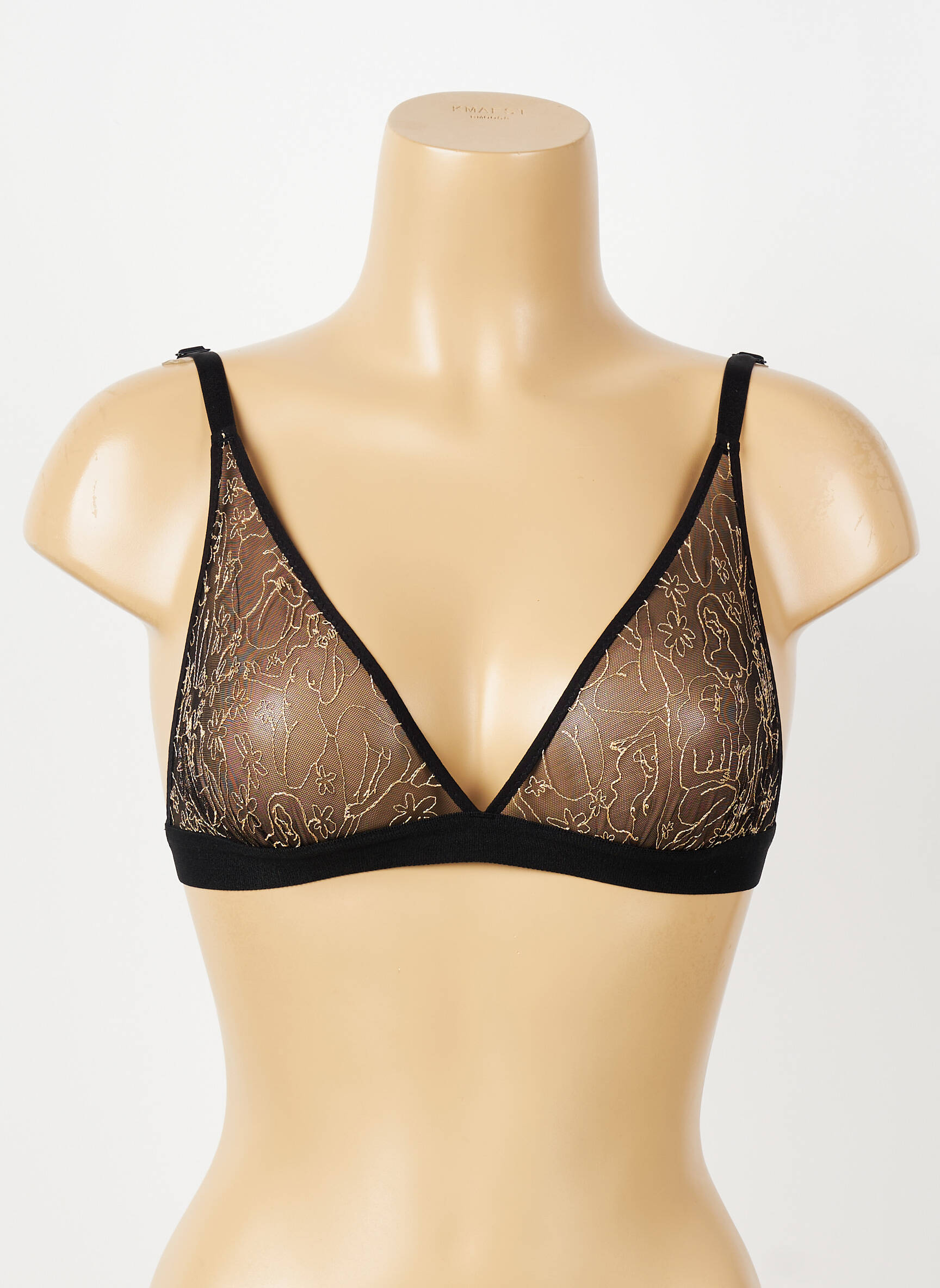 Sutien negru UNDRESS CODE femeie
