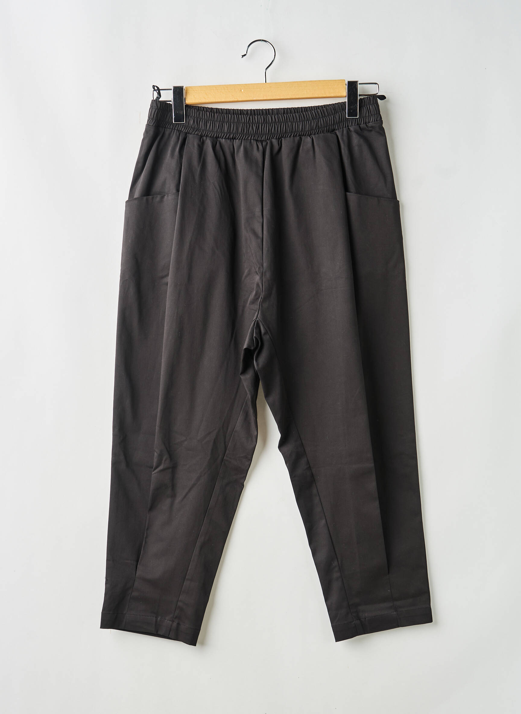 Pantalon drept negru MAT FASHION femeie