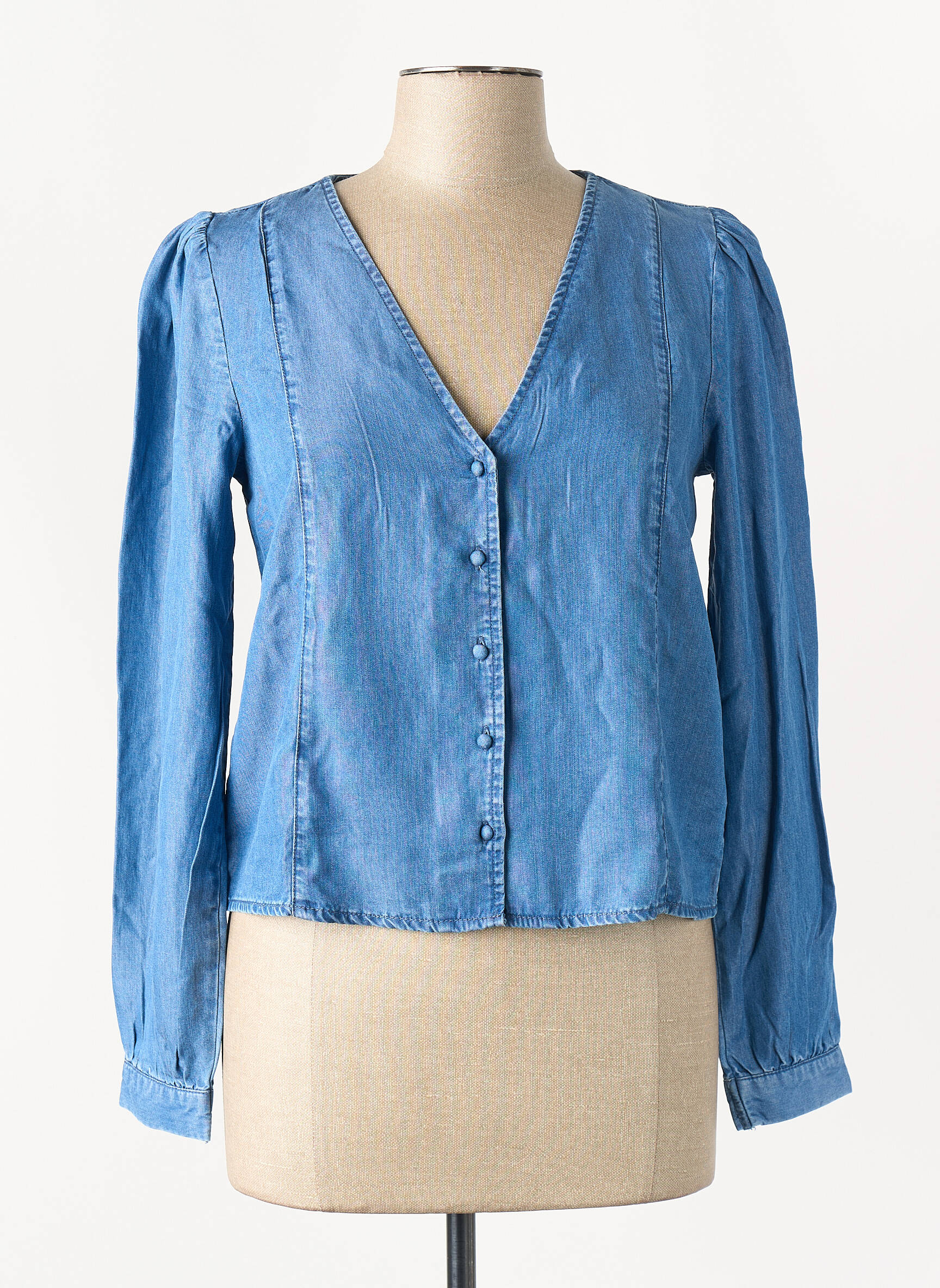 Top albastru VILA femeie