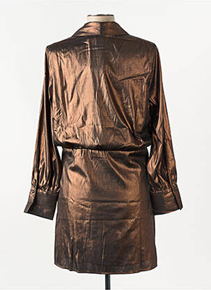Rochie midi maro VILA femeie