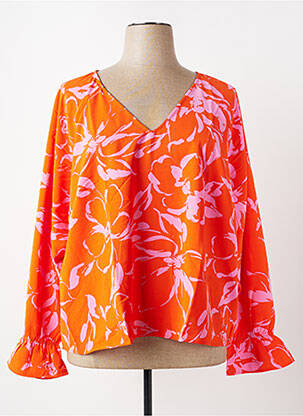 Top portocalie VERO MODA femeie