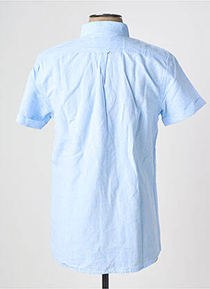 Cămașă cu mâneci scurte albastru KNOWLEDGE COTTON APPAREL bărbat