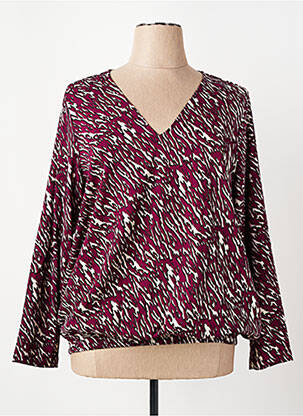 Top violet EVOKED VILA femeie