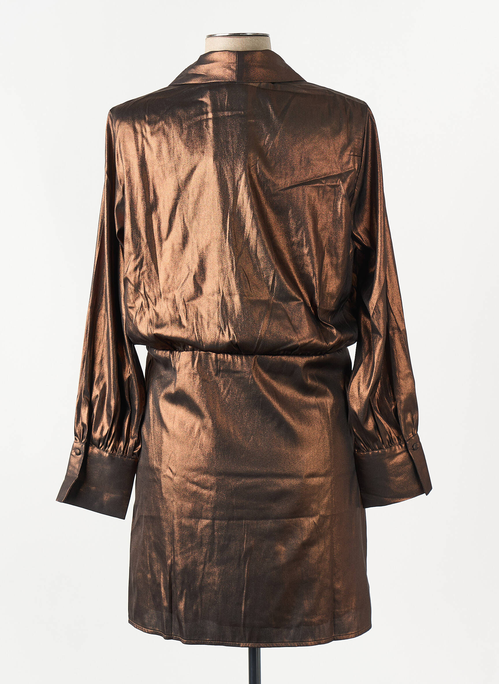 Rochie midi maro VILA femeie