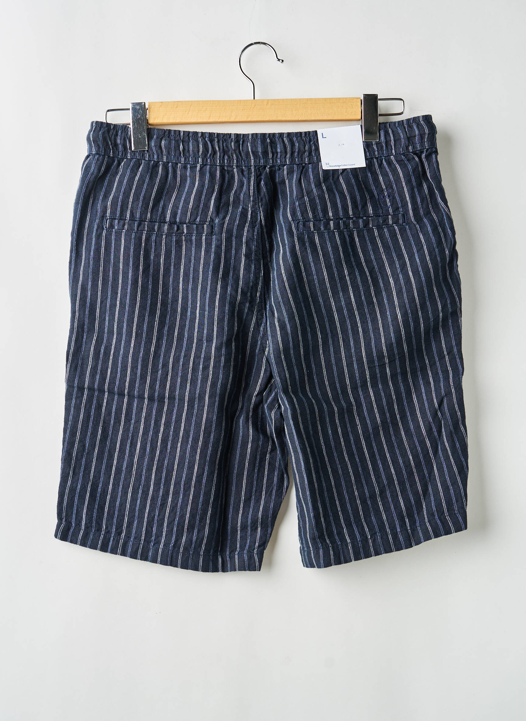 Șort albastru KNOWLEDGE COTTON APPAREL bărbat