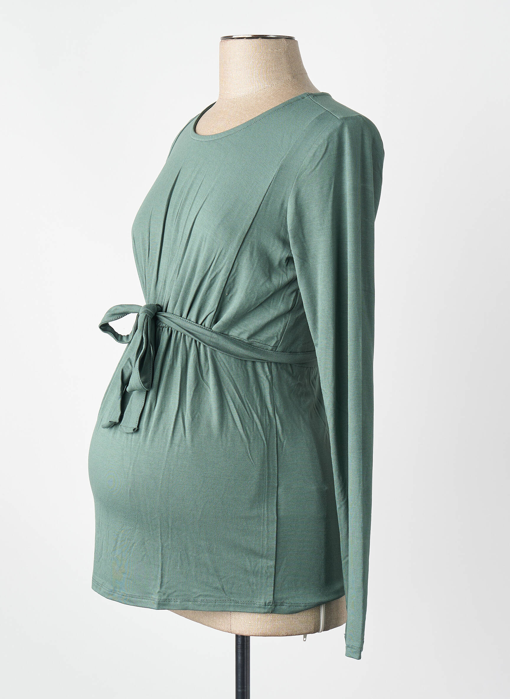 Tricou / top maternitate verde NOPPIES femeie