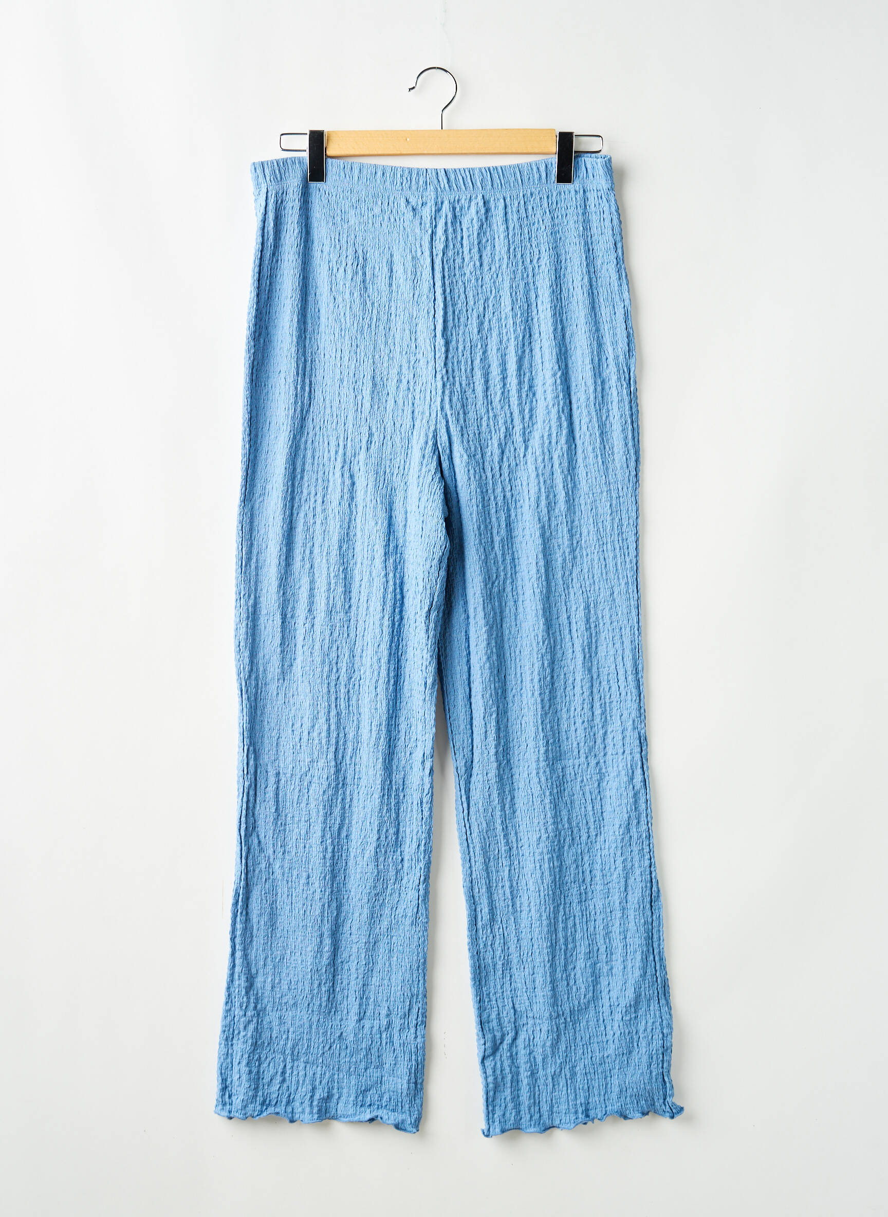Pantalon drept albastru MAMA LICIOUS femeie