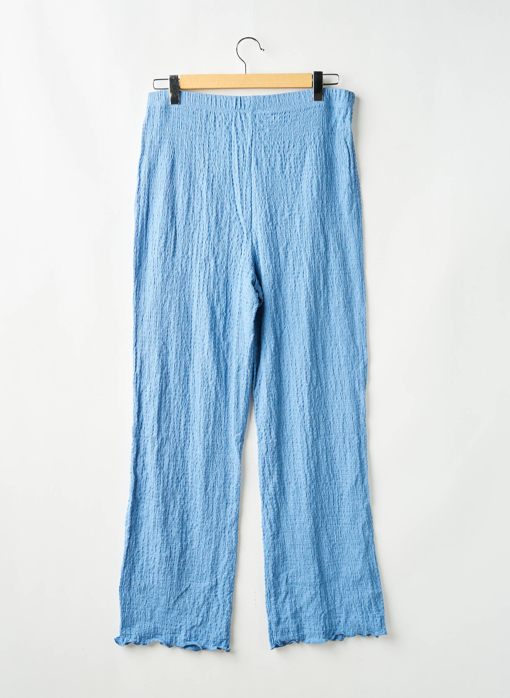 Pantalon drept albastru MAMA LICIOUS femeie