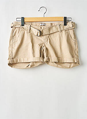 Pantalon scurt / bermudă maternitate bej NOPPIES femeie