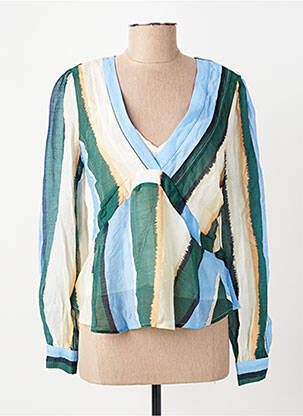 Top verde OBJECT femeie
