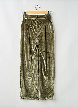 Pantalon larg verde STELLA PARDO femeie