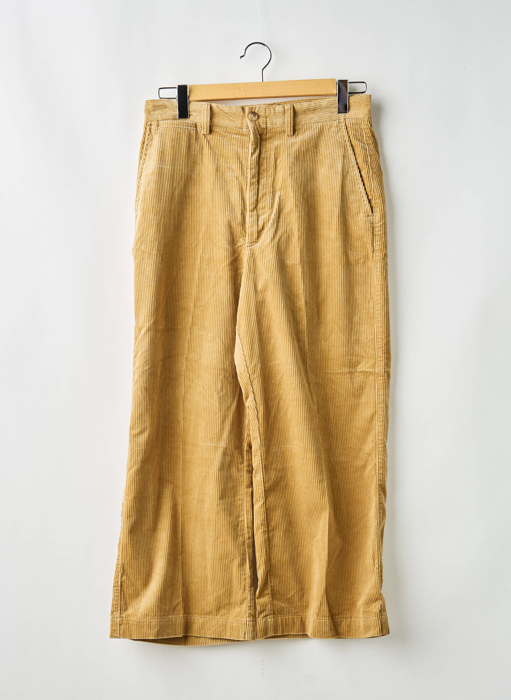 Pantalon larg bej RALPH LAUREN femeie