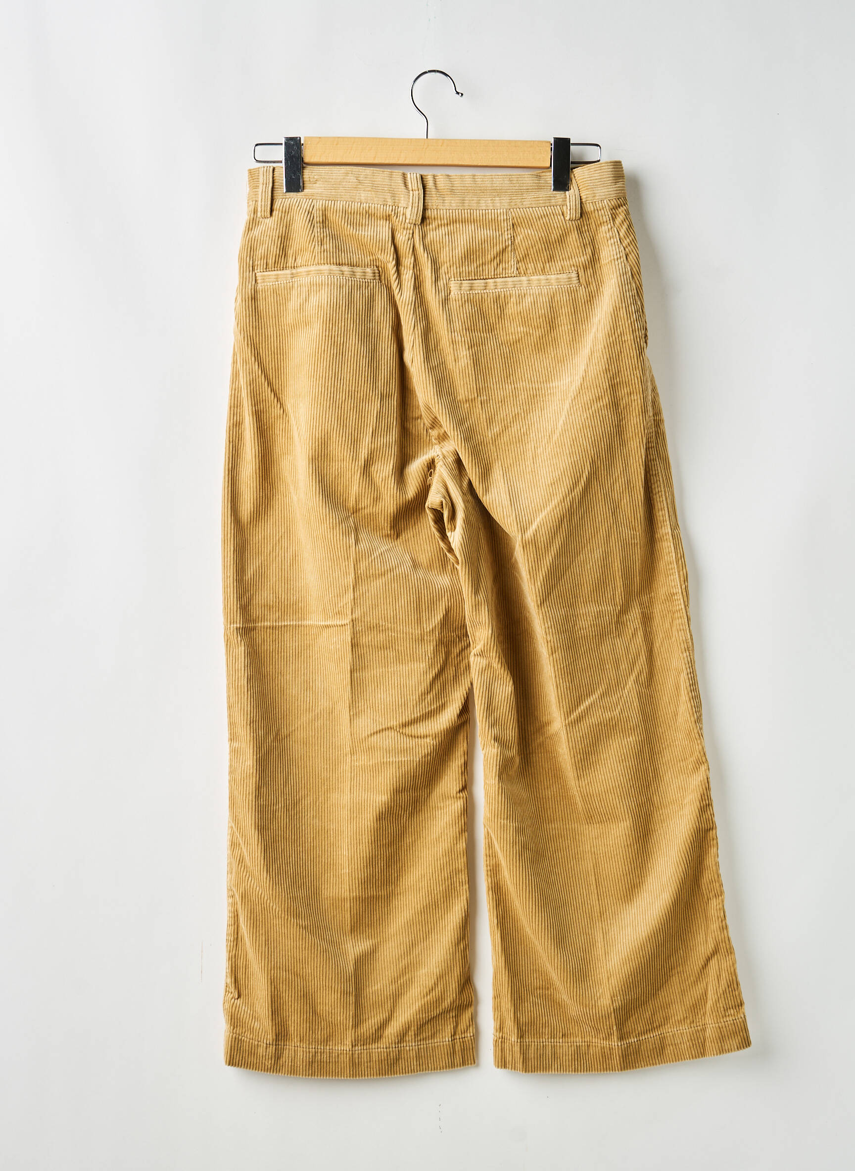 Pantalon larg bej RALPH LAUREN femeie