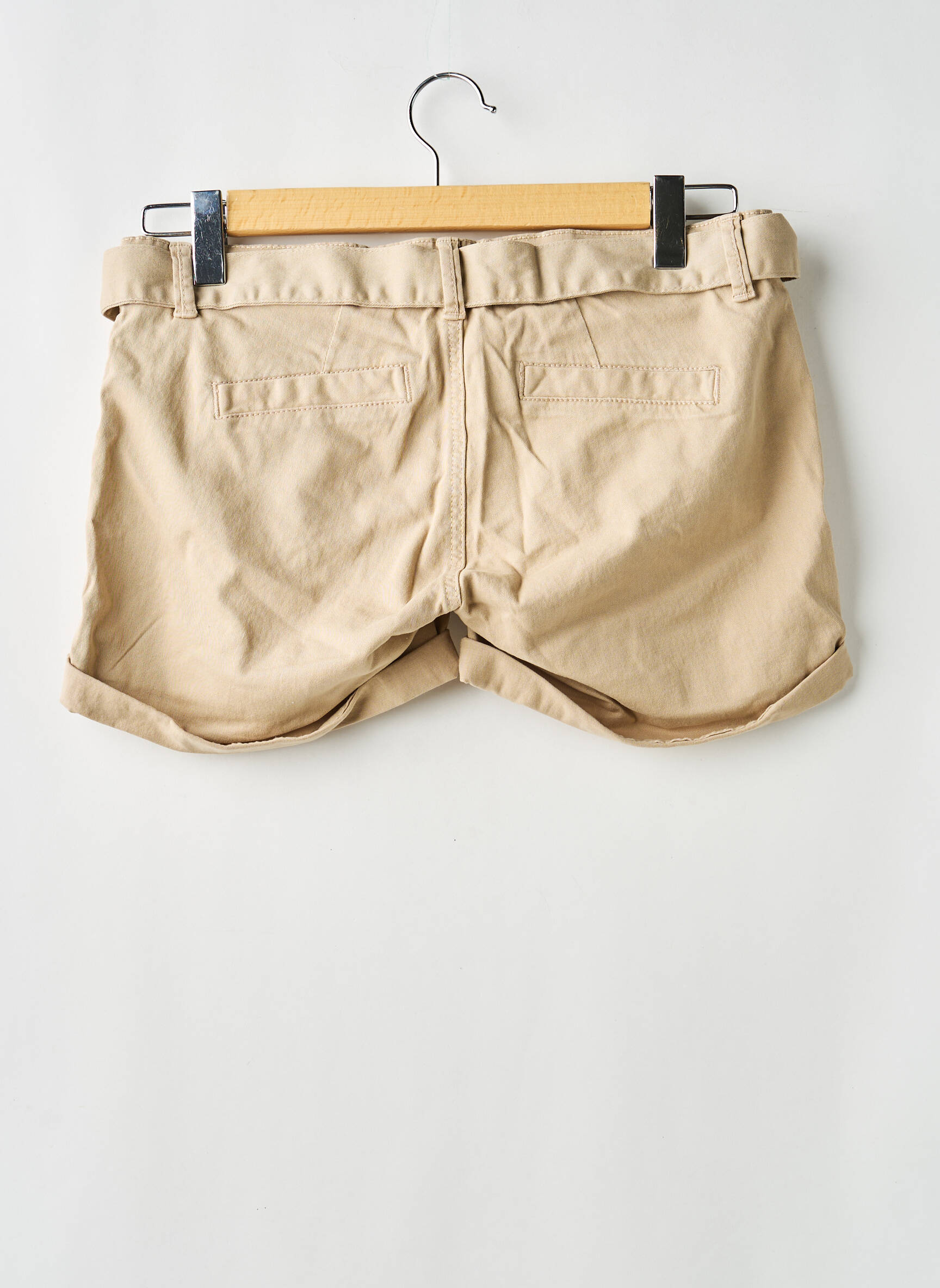 Pantalon scurt / bermudă maternitate bej NOPPIES femeie