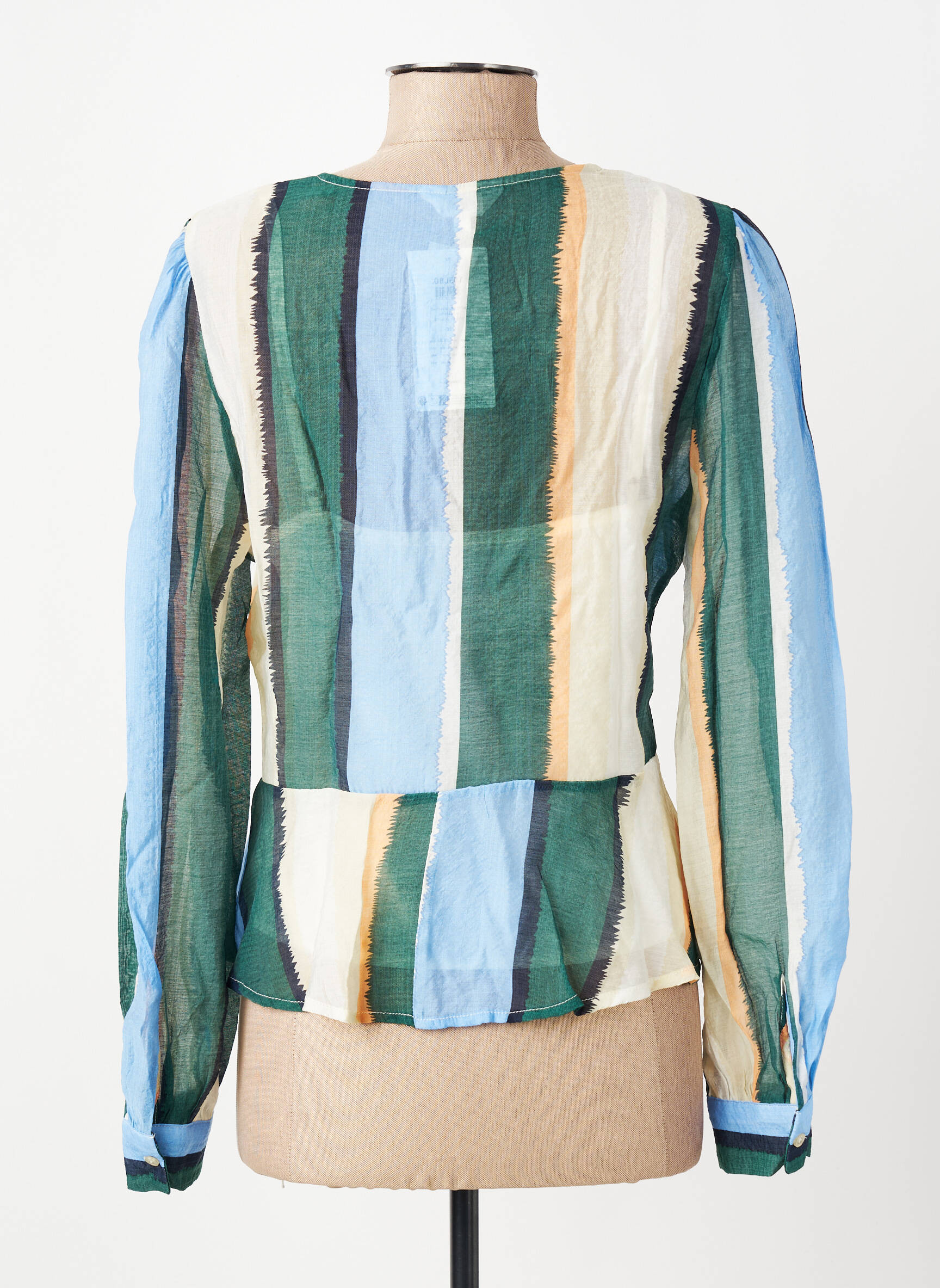 Top verde OBJECT femeie