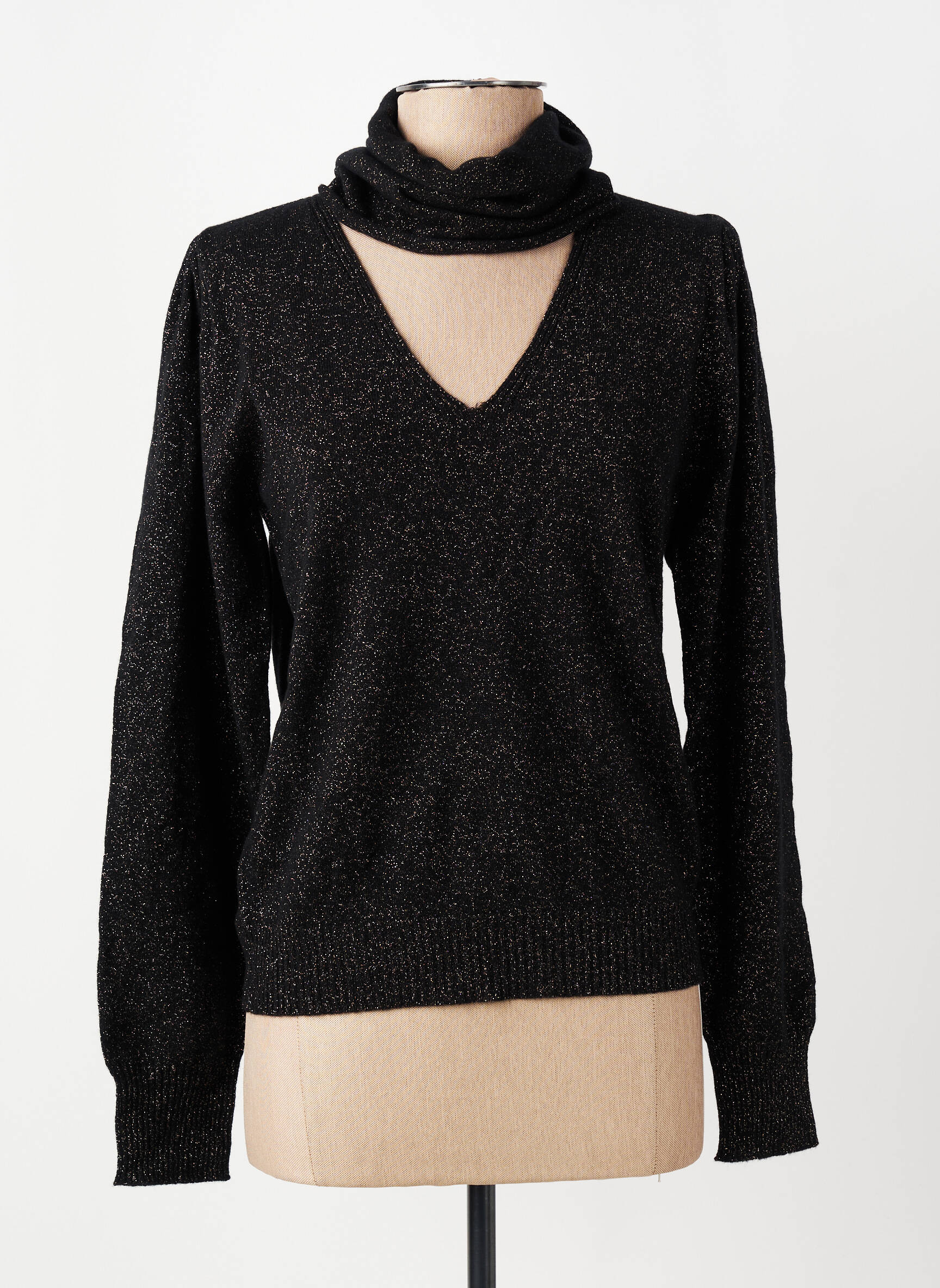 Top negru TWINSET femeie