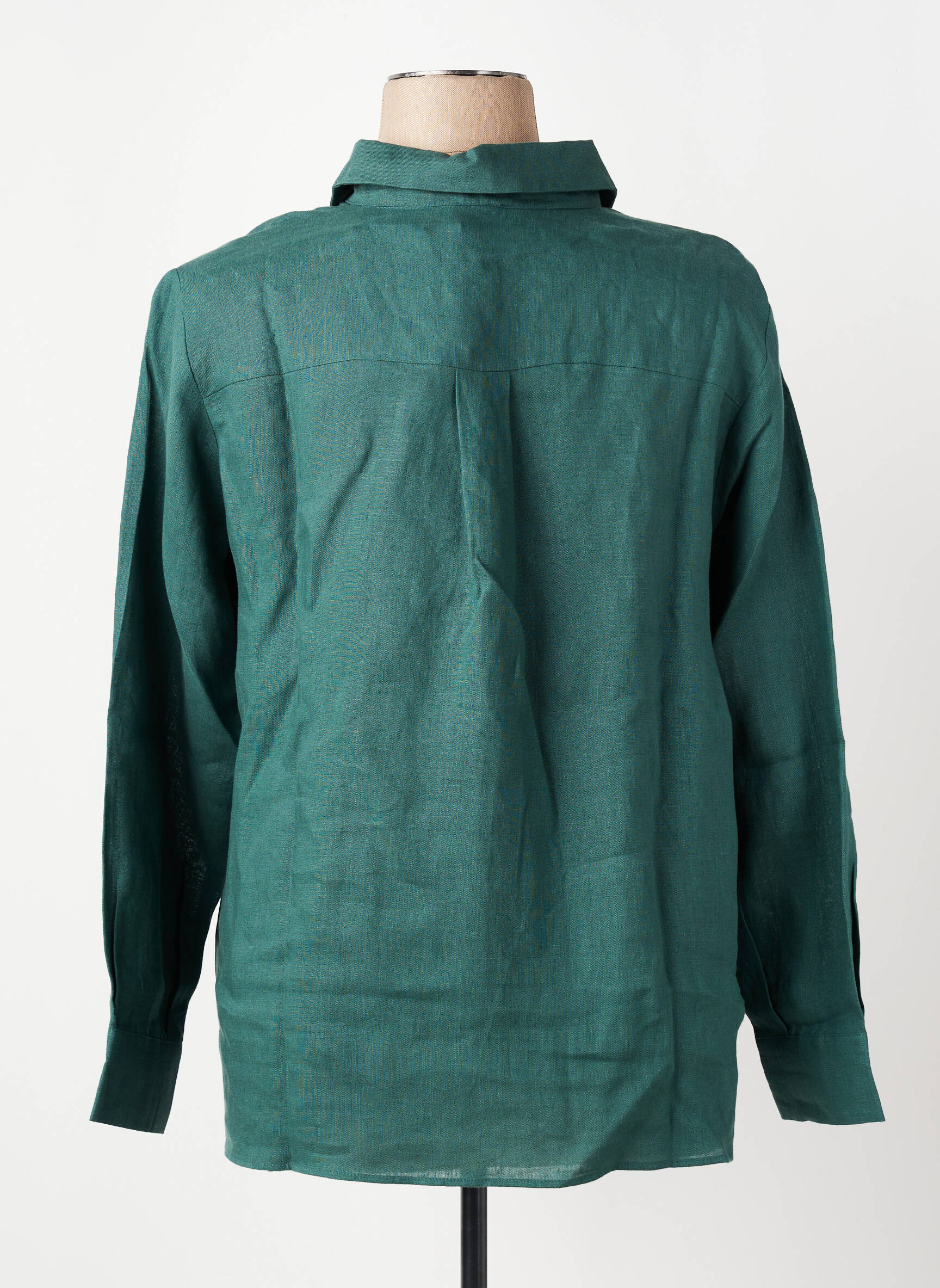 Cămașă cu mâneci lungi verde PERSONA BY MARINA RINALDI femeie