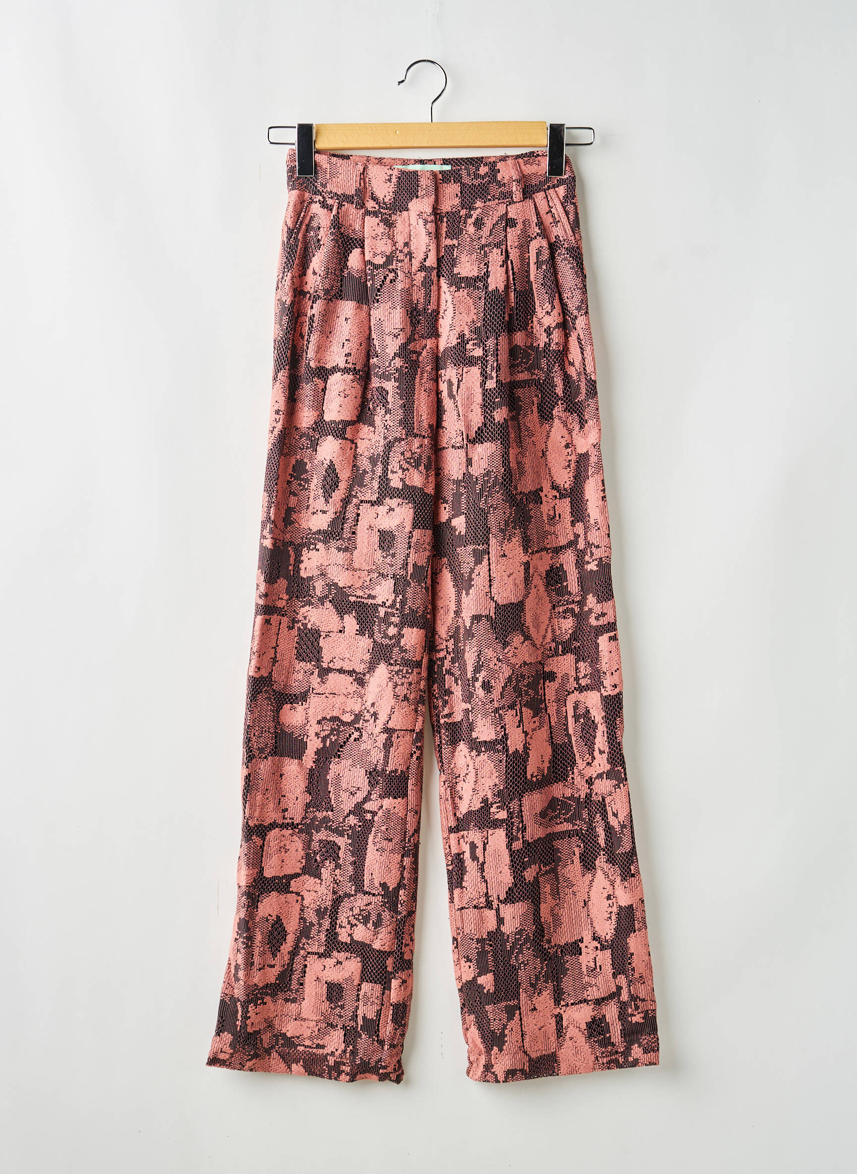 Pantalon drept roz HEIMSTONE femeie