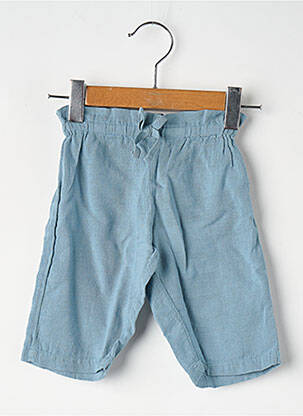 Pantalon drept albastru THE NEW SOCIETY fată