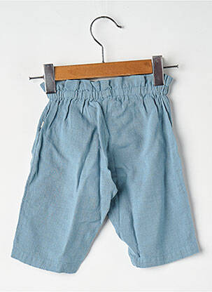 Pantalon drept albastru THE NEW SOCIETY fată