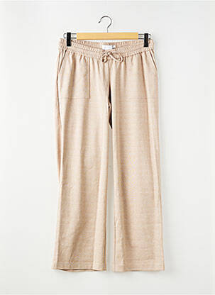 Pantalon drept bej MAMA LICIOUS femeie