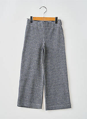 Pantalon drept verde BELLEROSE fată