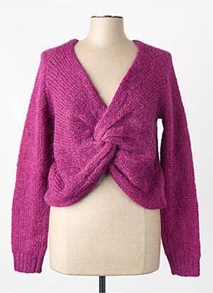 Pulover violet VILA femeie