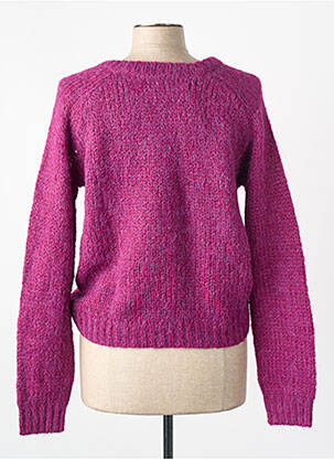 Pulover violet VILA femeie