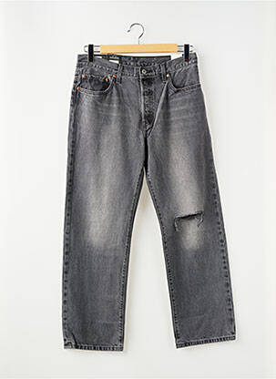 Blugi boyfriend negru LEVI'S femeie