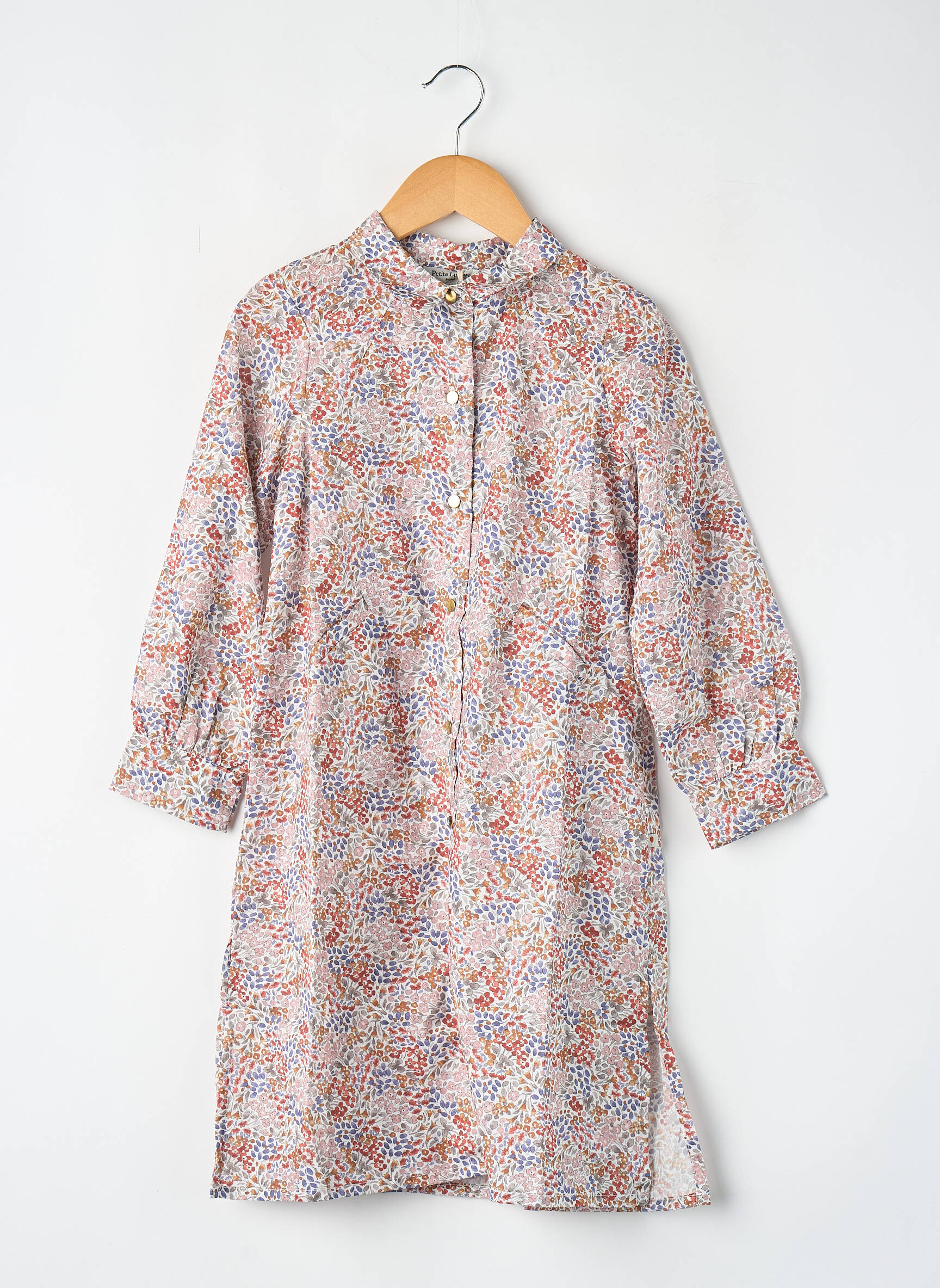 Rochie lungă multicolor PETITE LUCETTE fată