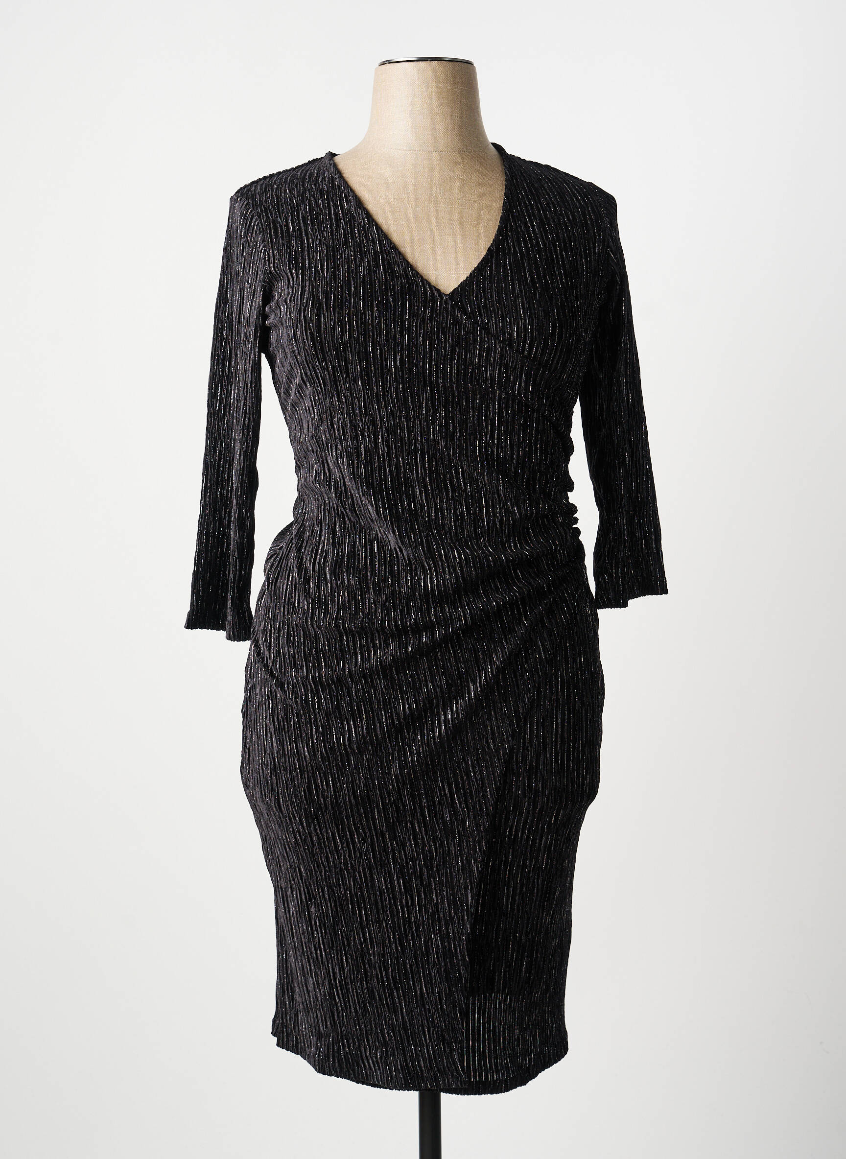 Rochie scurtă negru EVOKED VILA femeie