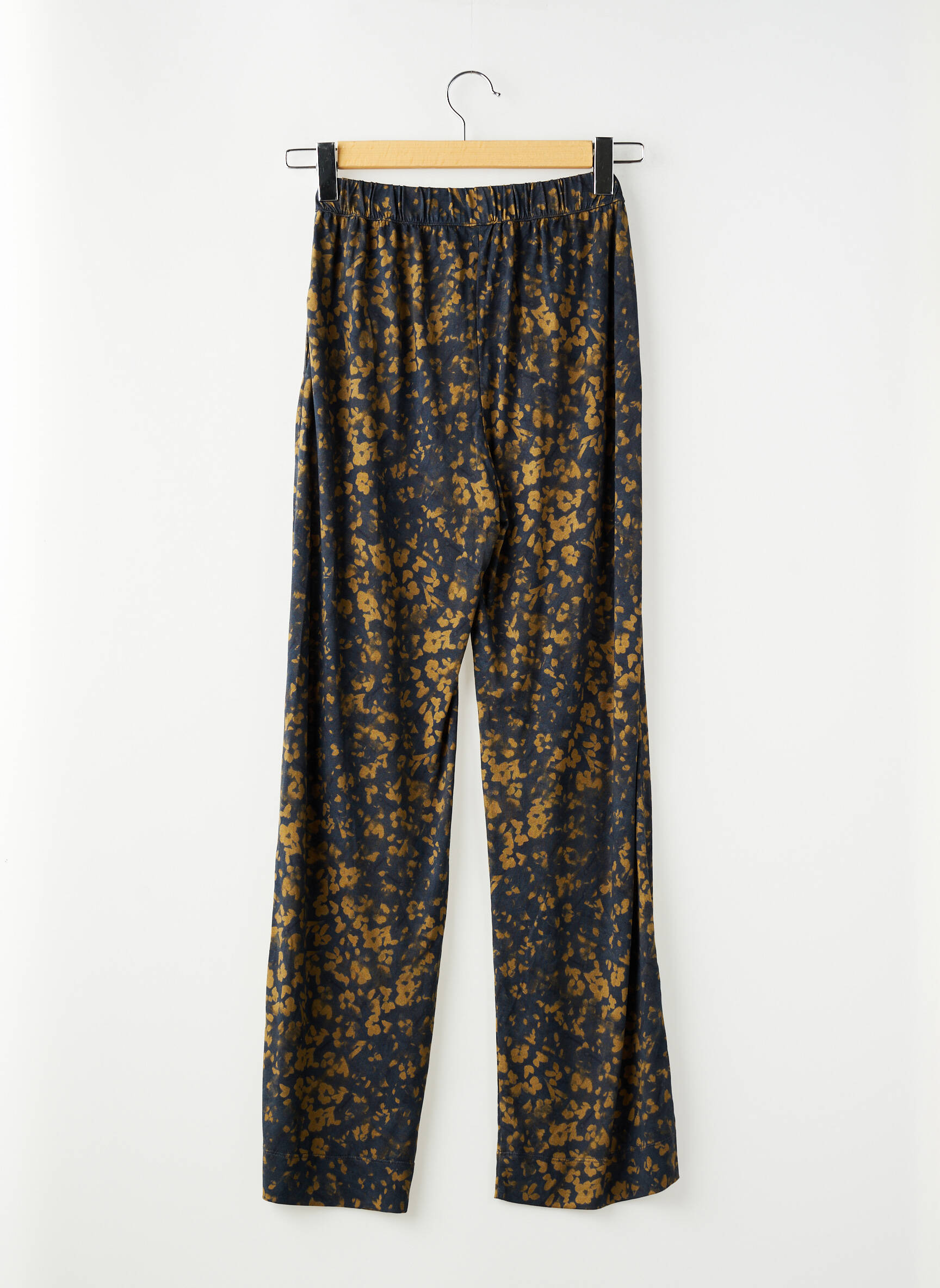 Pantalon drept albastru MAJESTIC FILATURES femeie