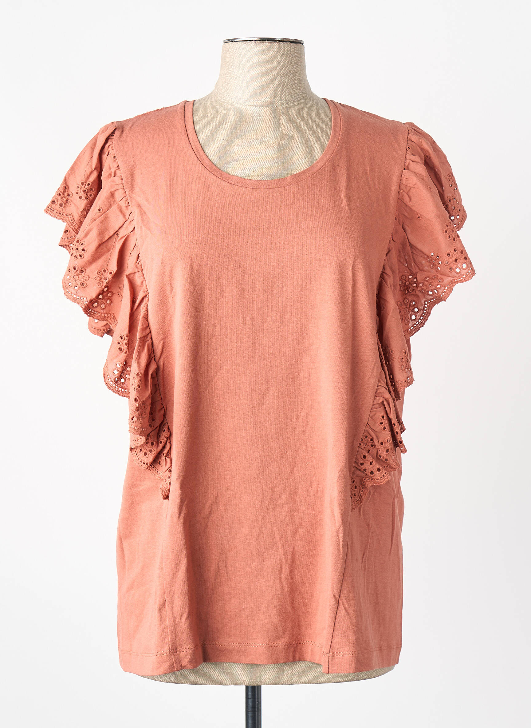 Tricou maro PERSONA BY MARINA RINALDI femeie