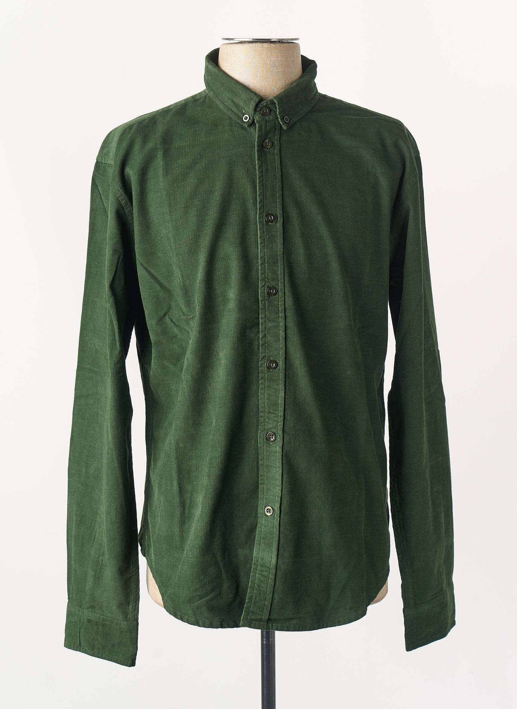 Cămașă cu mâneci lungi verde THINKING MU bărbat