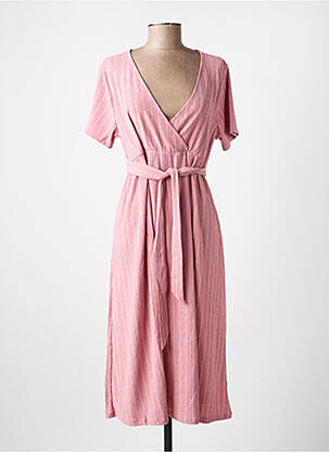 Rochie midi roz SUPERMOM femeie