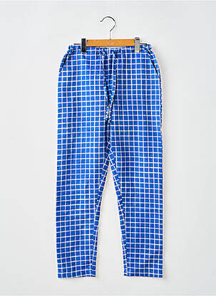 Pantalon drept albastru LUCAS DU TERTRE fată