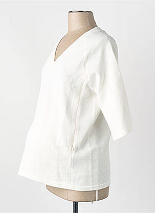 Tricou / top maternitate alb POLINA femeie